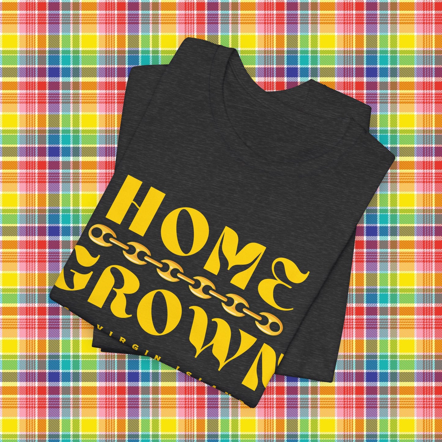 Home Grown in the Virgin Islands, Unisex Tee - Gold/Yellow - Gucci