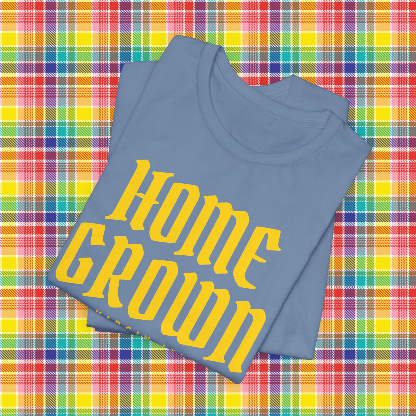 Home Grown in the Virgin Islands TShirt - Gold/Yellow