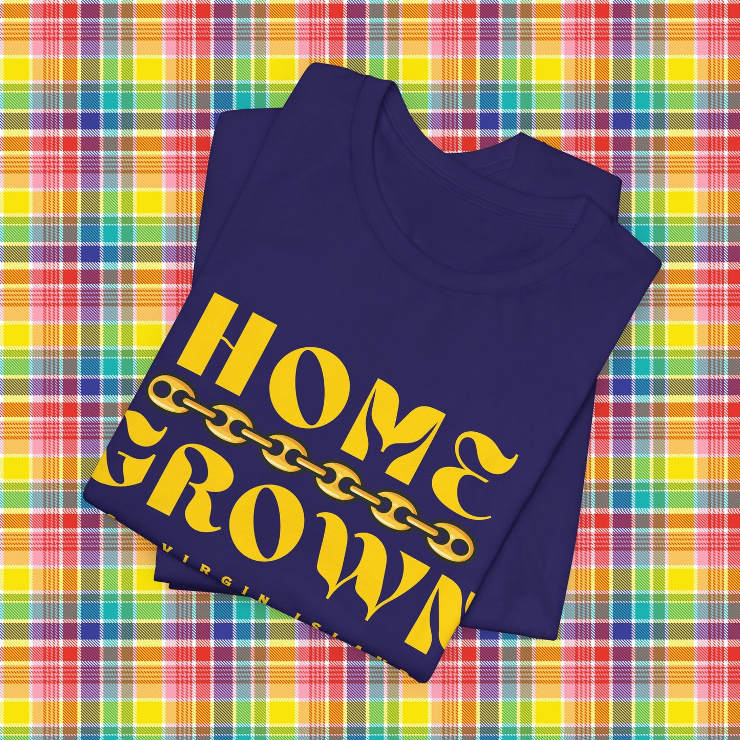 Home Grown in the Virgin Islands, Unisex Tee - Gold/Yellow - Gucci