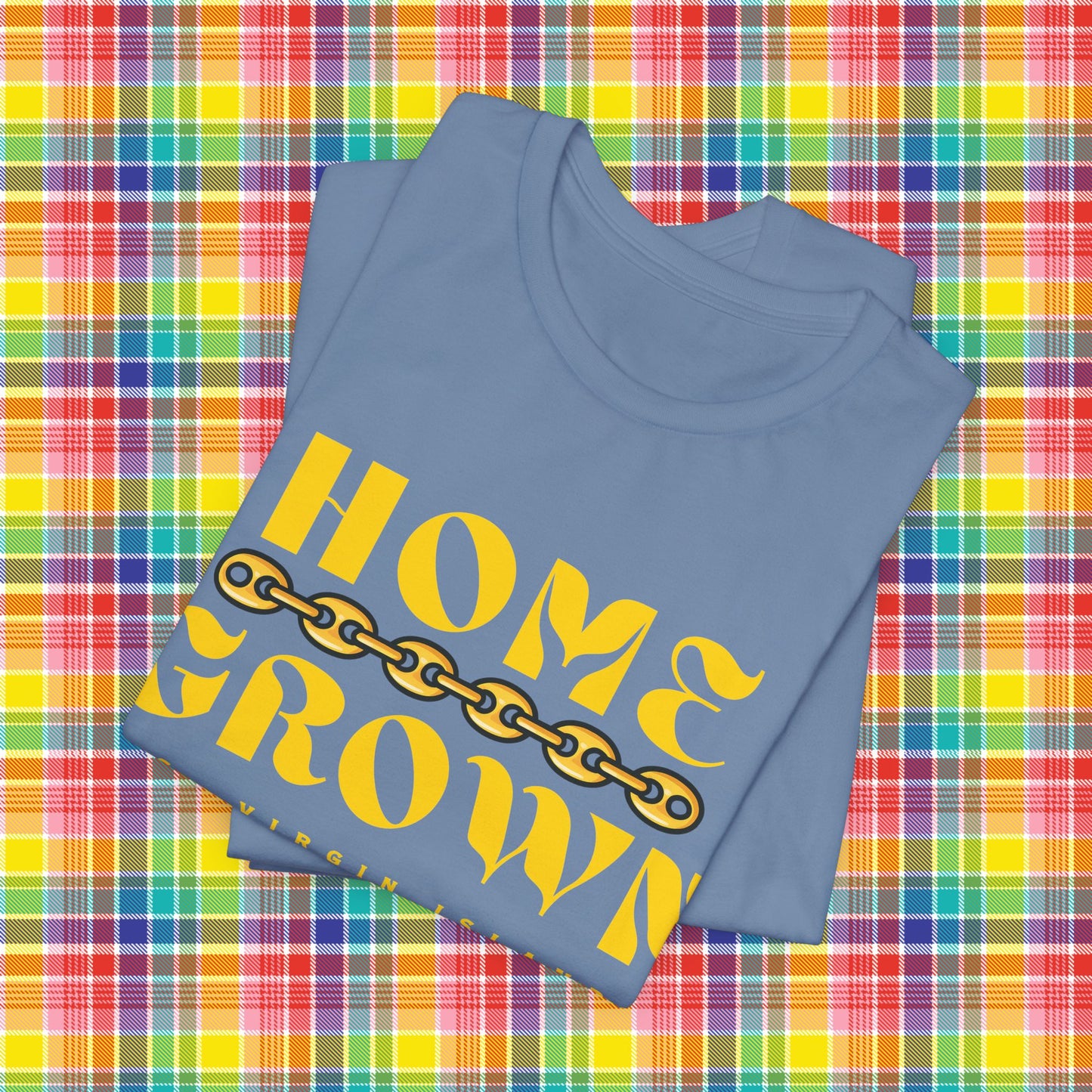 Home Grown in the Virgin Islands, Unisex Tee - Gold/Yellow - Gucci