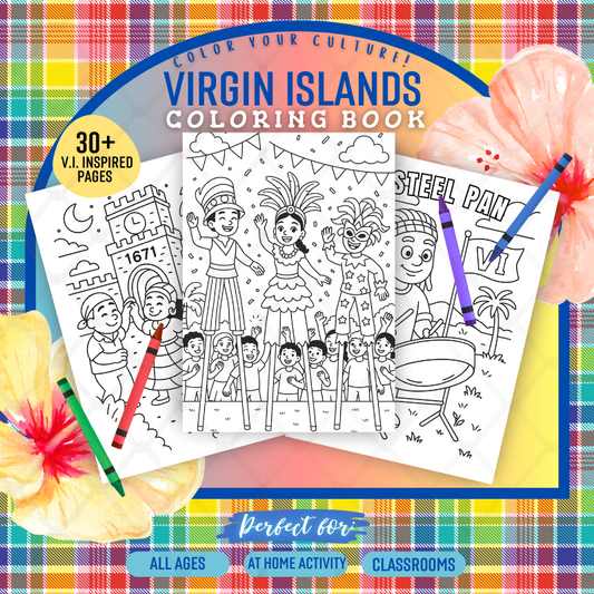 Color Your Culture: A U.S. Virgin Islands Coloring Adventure for all Ages